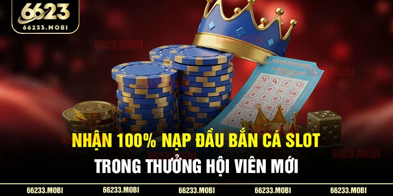 Nhận 100% nạp đầu bắn cá slot trong thưởng hội viên mới